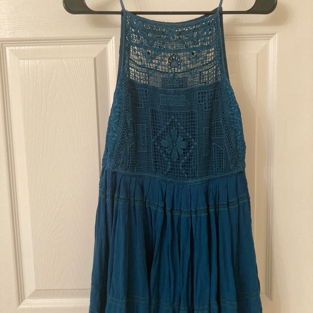 Free people aqua top xs